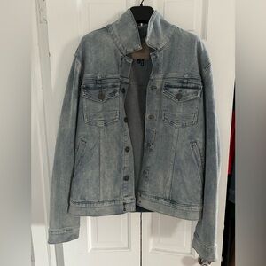 Like new- PAIGE scout denim jacket, men’s size M